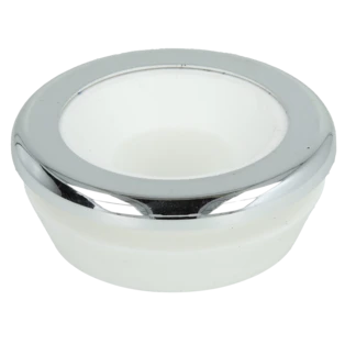 Rubber-spoelbuisverbinding met rozet