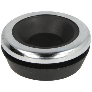 Rubber-spoelbuisverbinding met rozet