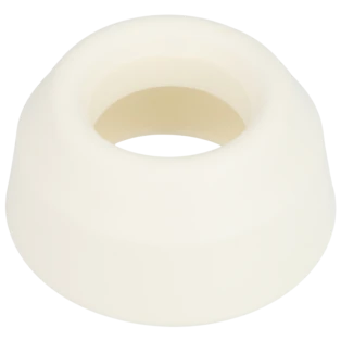 Rubber-spoelbuisverbinding wit