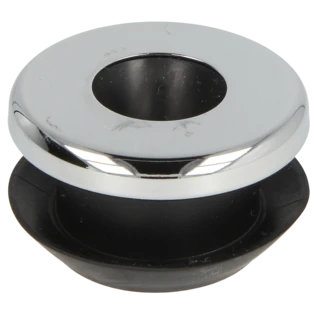 Rubber urinal connection with escutcheon, 44 &Oslash; mm