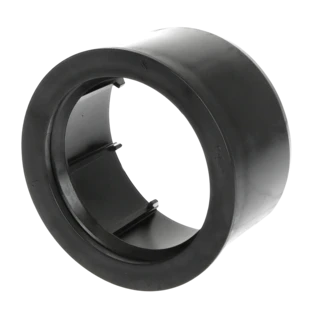 PE-&Uuml;bergangsst&uuml;ck f&uuml;r WC-Rohr 90 auf 110 mm 