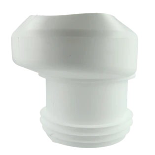 WC-Anschluss exzentrisch 100 x 100 mm