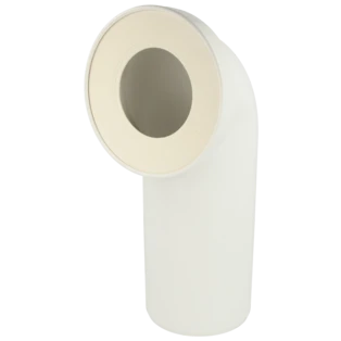 WC connection elbow 90&deg; DN110 alpine white