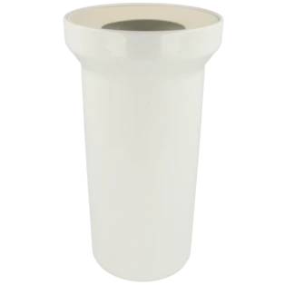 WC connector DN110 alpine white