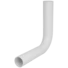 Coude 90° de décharge  230/230 mm blanc