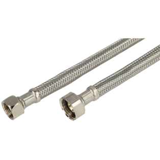 Flexible d'alimentation d'eau potable 3/8" &eacute;crou chapeau | 1/2" &eacute;crou chapeau