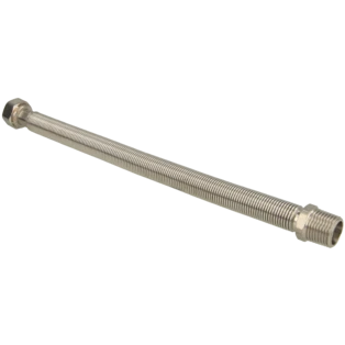 Edelstahlwellrohr von 300 - 600 mm ausziehbar