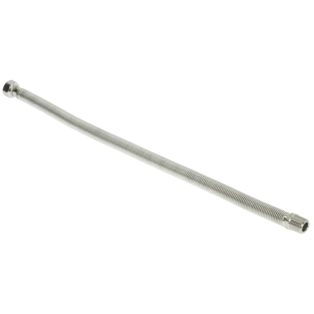 Tubo ondulato acciaio inox allungabile 3/4" 1000 - 2000 mm con guarnizione