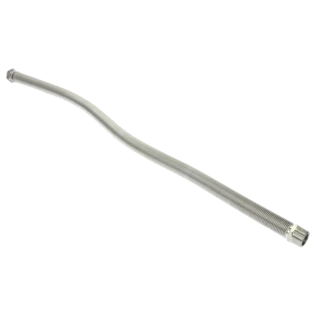 Corrugated stainless steel pipe extendable from 1,000 - 2,000 mm 