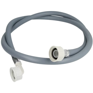 Plastic supply hose 1,000 mm 3/4" connection straight | angle