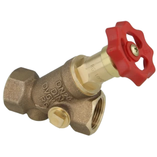 Valvola a flusso libero in bronzo duro DN20 filettatura interna 3/4"