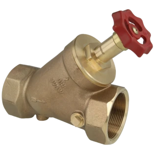 Valvola a flusso libero in bronzo duro DN50 filettatura interna 2"