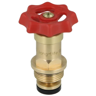 Rotguss Fettkammeroberteil f&uuml;r Freistromventile 3/4"