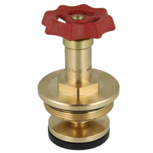 Rotguss Fettkammeroberteil f&uuml;r Freistromventile 2"