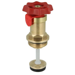 T&ecirc;te avec chambre &agrave; graisse en laiton pour robinets KFR 1''