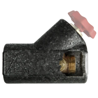 EPP D&auml;mmbox DN15 f&uuml;r Freistrom- und KFR-Ventile mit Au&szlig;engewinde