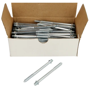 Shoulder screws galvanised M8 x 50 mm