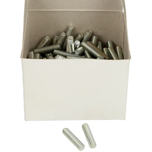 Threaded pins galvanised M6 x 40 mm