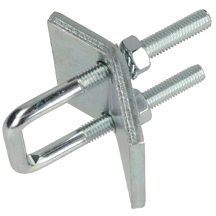 Griffes de support M8 pour rails de montage profil&eacute;s 38/40