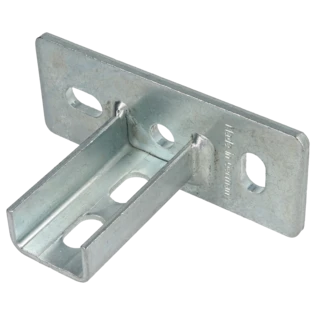 Sattelflansch f&uuml;r Montageschienen 27/18 und 28/30