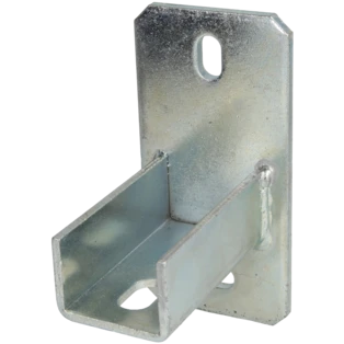 Zadelflens voor montagerails 38/40