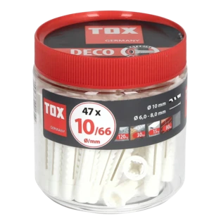 Cheville universelle Deco 10 x 66 mm