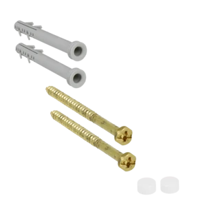 Kit de fixation WC sur pied jusqu'&agrave; 35 mm d'&eacute;paisseur de c&eacute;ramique