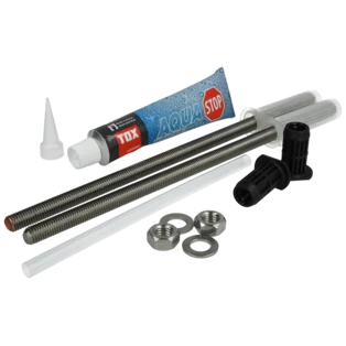 TOX sistema di montaggio THERMO PROOF comprensivo di Aqua Stop