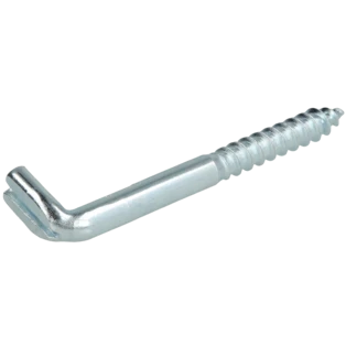 Screw hook electrogalvanised &Oslash; 5.8 x 65 mm with slot