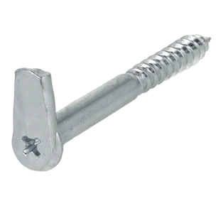 Schraubhaken verzinkt &Oslash; 5,8 x 65 mm mit Kreuzschlitz