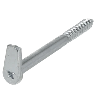 Schraubhaken verzinkt &Oslash; 5,8 x 80 mm mit Kreuzschlitz