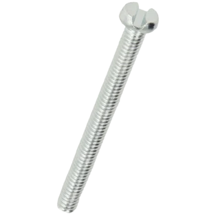 Cylinder head screw galvanised M4 x 20 mm with slot