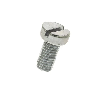 Cylinder head screw galvanised M5 x 10 mm with slot