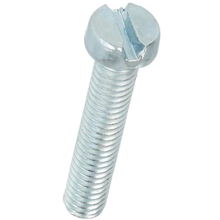 Cylinder head screw galvanised M6 x 30 mm with slot