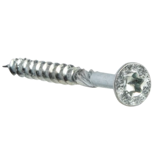 Timber construction screw &Oslash; 5x100 mm galvanised countersunk head