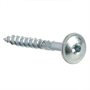 Timber construction screw &Oslash; 8 x 120 mm galvanised flange head