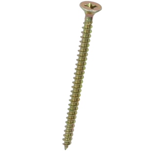 Vis pour panneaux d'agglom&eacute;r&eacute; &Oslash; 4 x 60 mm avec empreinte cruciforme