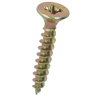 Vis pour panneaux d'agglom&eacute;r&eacute; &Oslash; 5 x 30 mm avec empreinte cruciforme