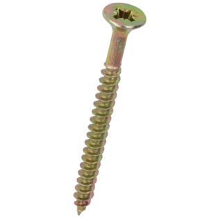 Vis pour panneaux d'agglom&eacute;r&eacute; &Oslash; 6 x 70 mm cruciforme