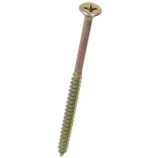 Vis pour panneaux d'agglom&eacute;r&eacute; &Oslash; 6 x 100 mm cruciforme