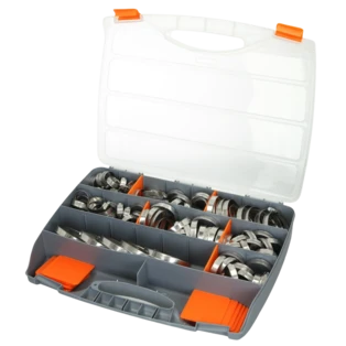 Assortiment de colliers de serrage 12 mm W4 Inox