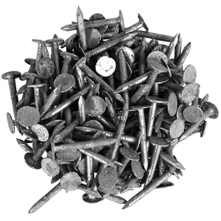 Chiodi per tegole di ardesia/cartone catramato 2,8 x 35 mm zincato a caldo