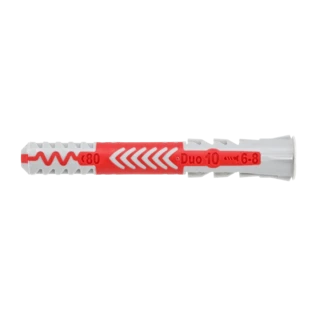 Kunststoffd&uuml;bel DuoPower 10 x 80 mm