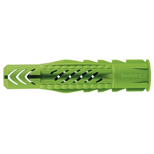 Universal wall plug UX GREEN 10 x 60 mm with rim