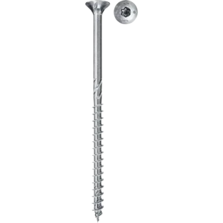 Vite per pannelli truciolari 4,0 x 45 mm con testa svasata