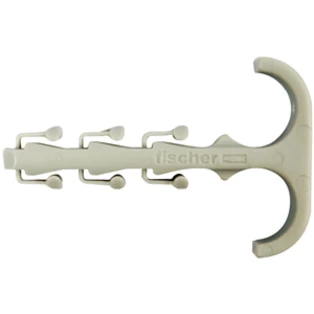 ClipFix twin clamp for pipes and cables