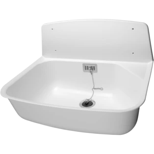 Plastic utility sink