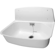 Plastic utility sink
