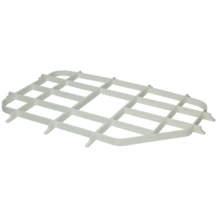 Auflagerost f&uuml;r Kunststoff- Ausgusbecken, wei&szlig;