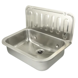 Evier de vidage en inox